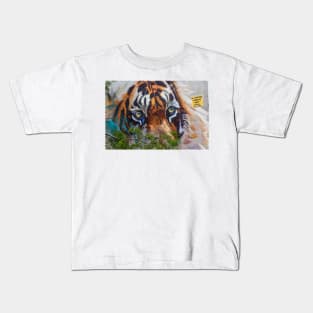 The eye of the tiger Kids T-Shirt